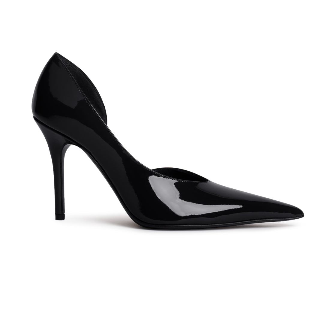 BARBARA PATENT BLACK