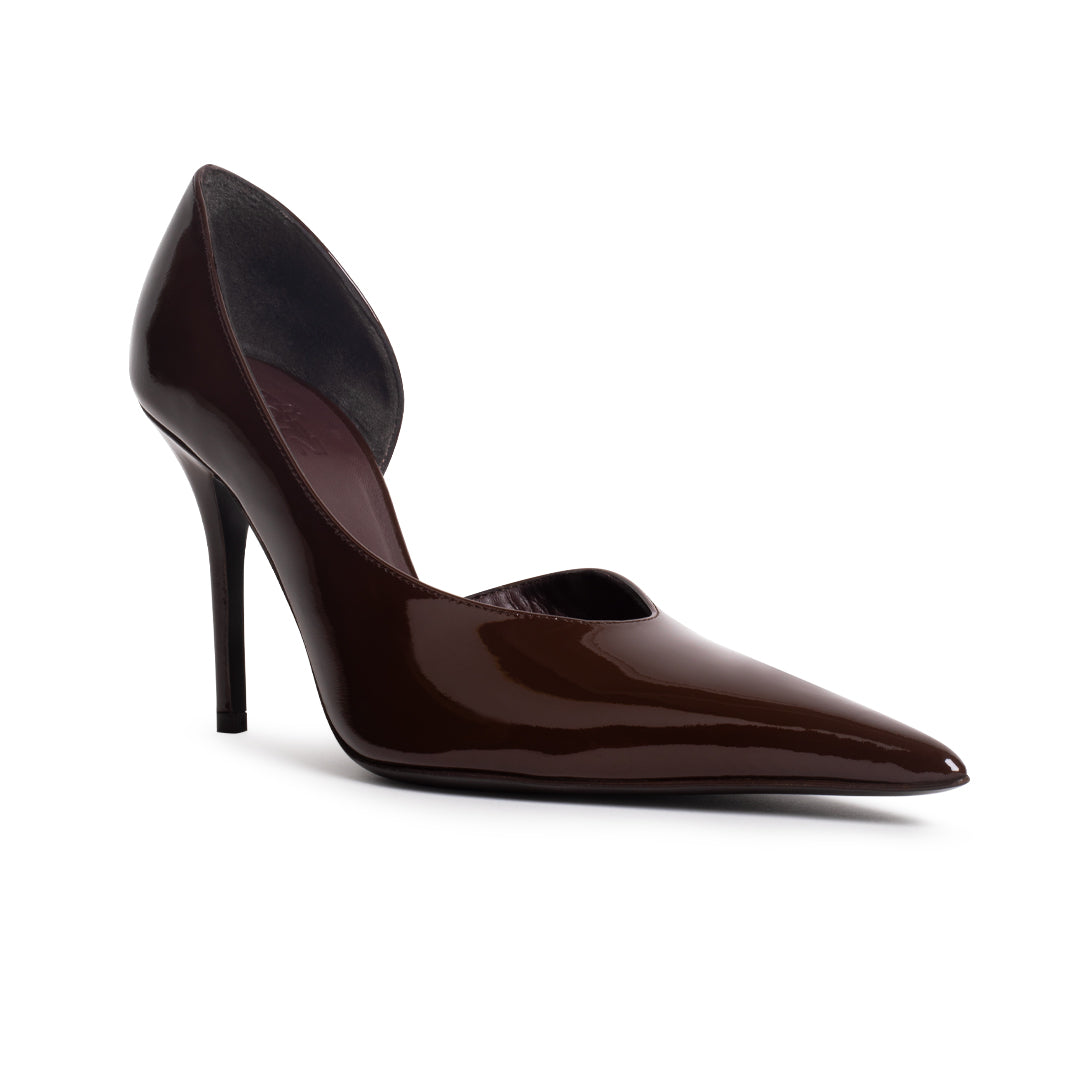 BARBARA PATENT CHOCOLATE
