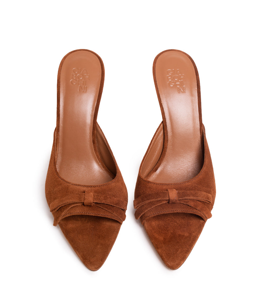 BELLA SUEDE LEATHER IN CARAMEL