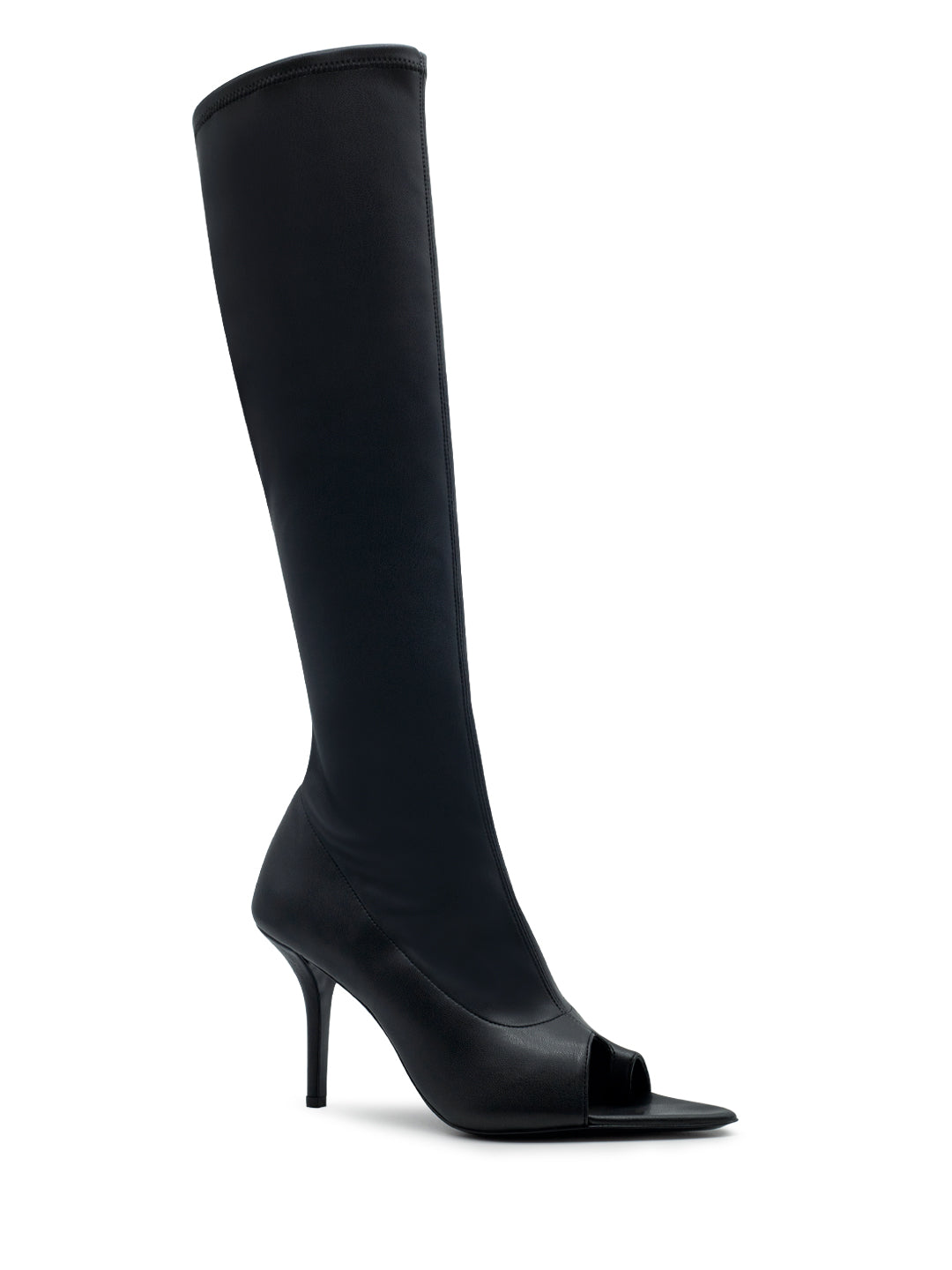 FREYA BOOT SYNTHETIC LEATHER STRETCH BLACK