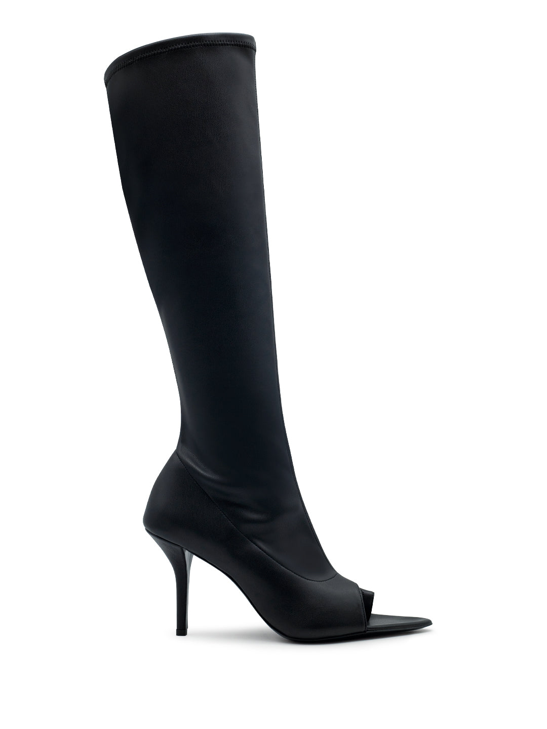 FREYA BOOT SYNTHETIC LEATHER STRETCH BLACK