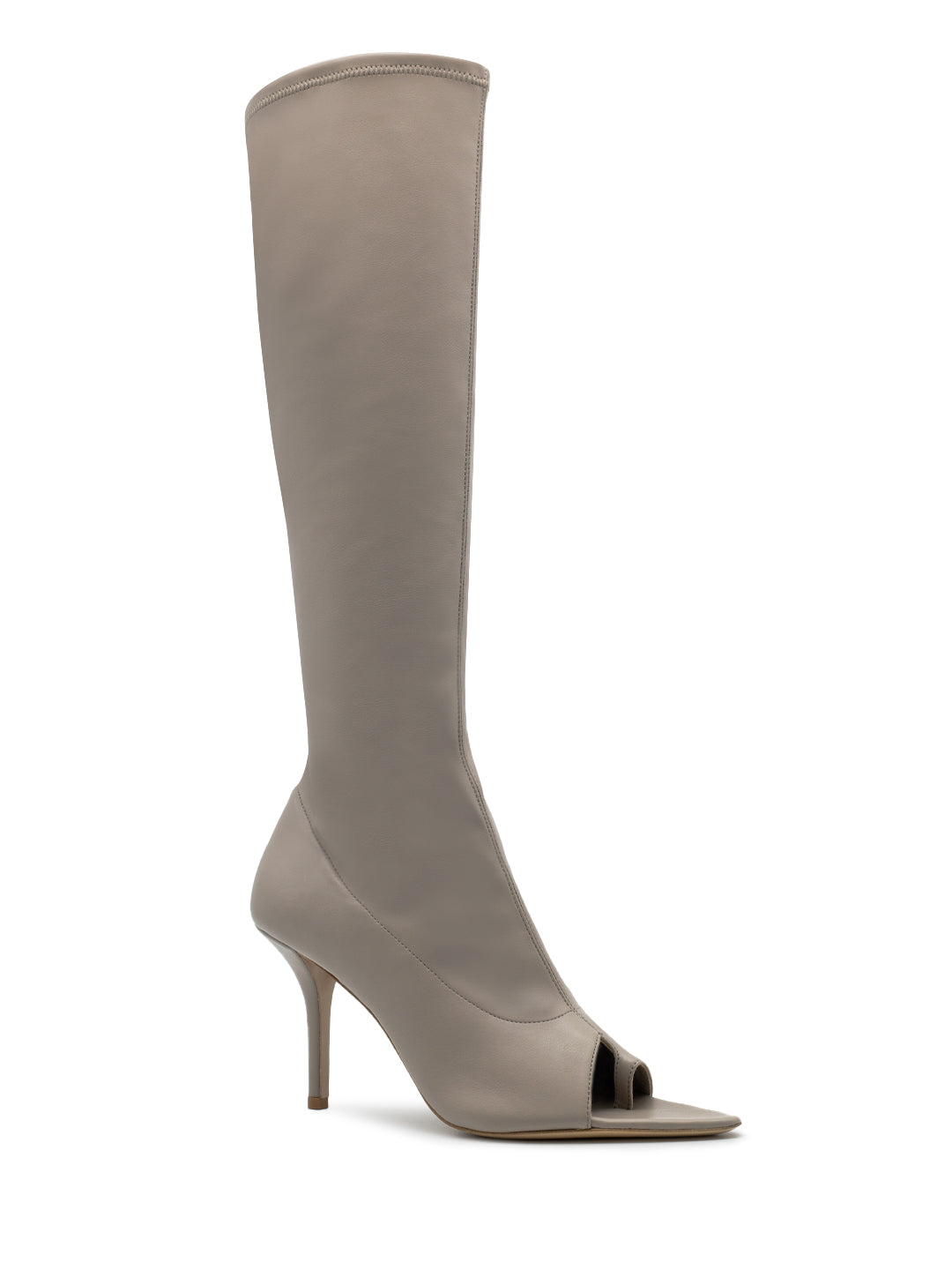 FREYA BOOT SYNTHETIC LEATHER STRETCH IN TAUPE