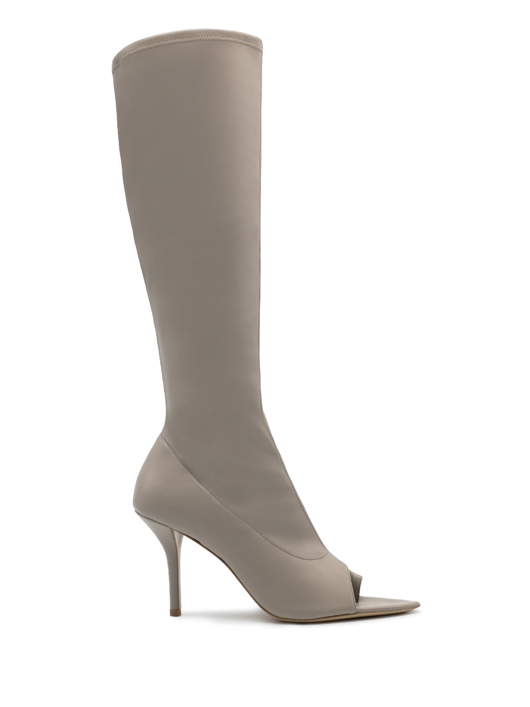FREYA BOOT SYNTHETIC LEATHER STRETCH IN TAUPE