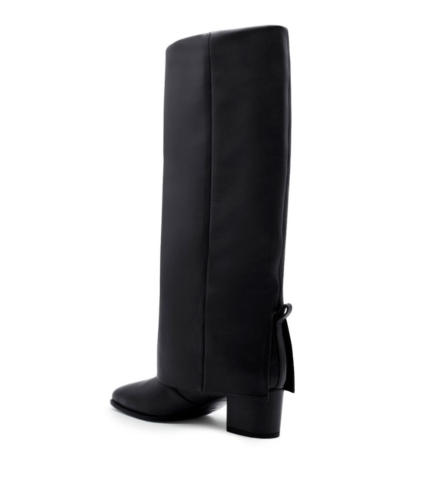 GEORGINA CALF LEATHER IN BLACK