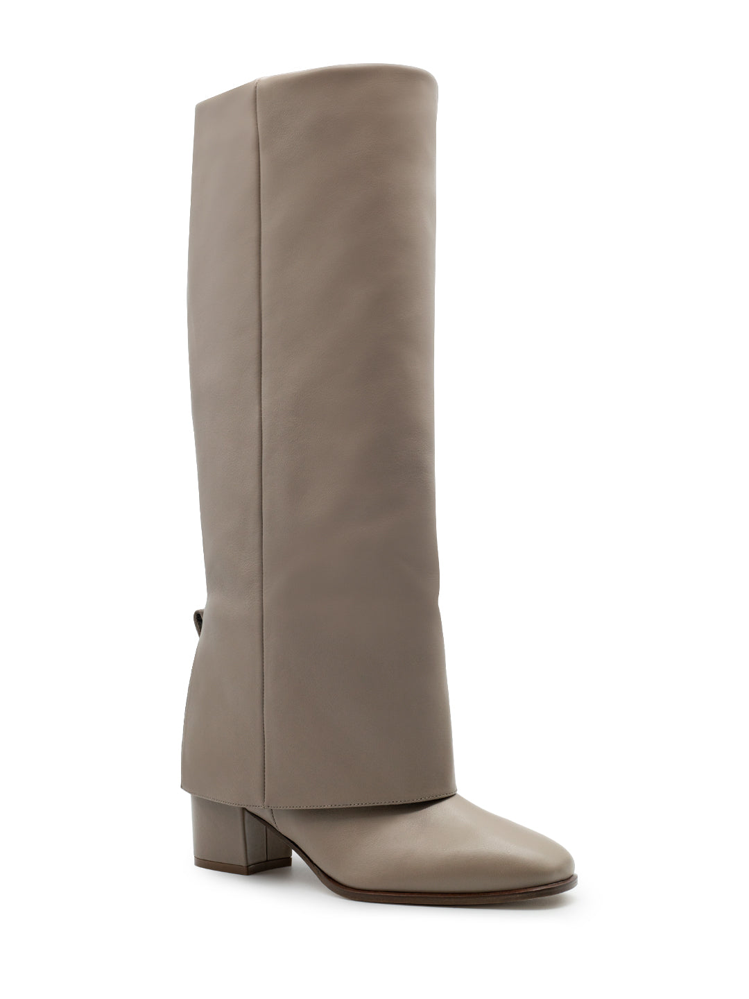 GEORGINA CALF LEATHER TAUPE