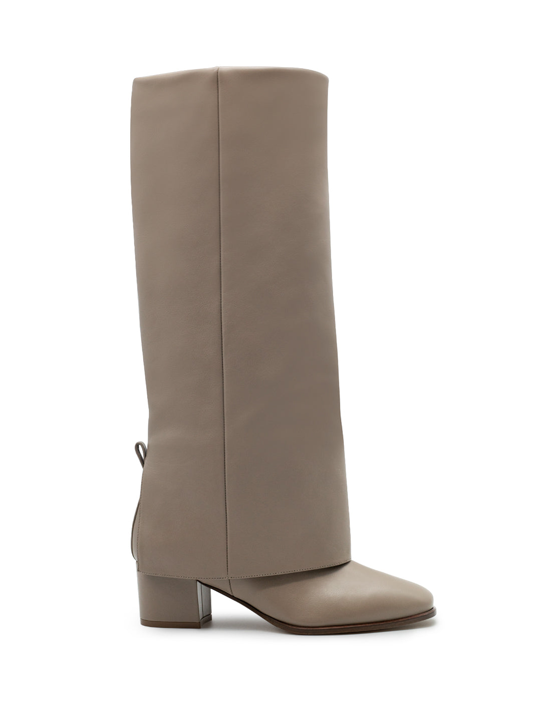 GEORGINA CALF LEATHER TAUPE