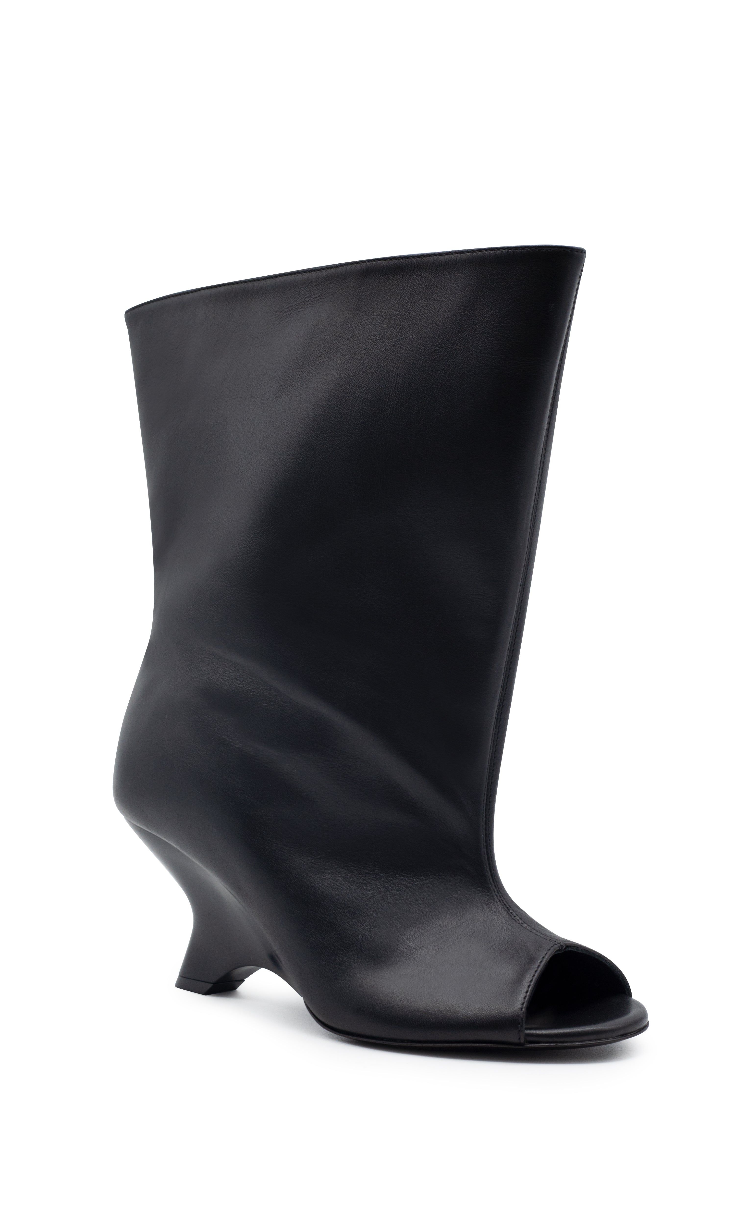 GIA BLACK CALF LEATHER