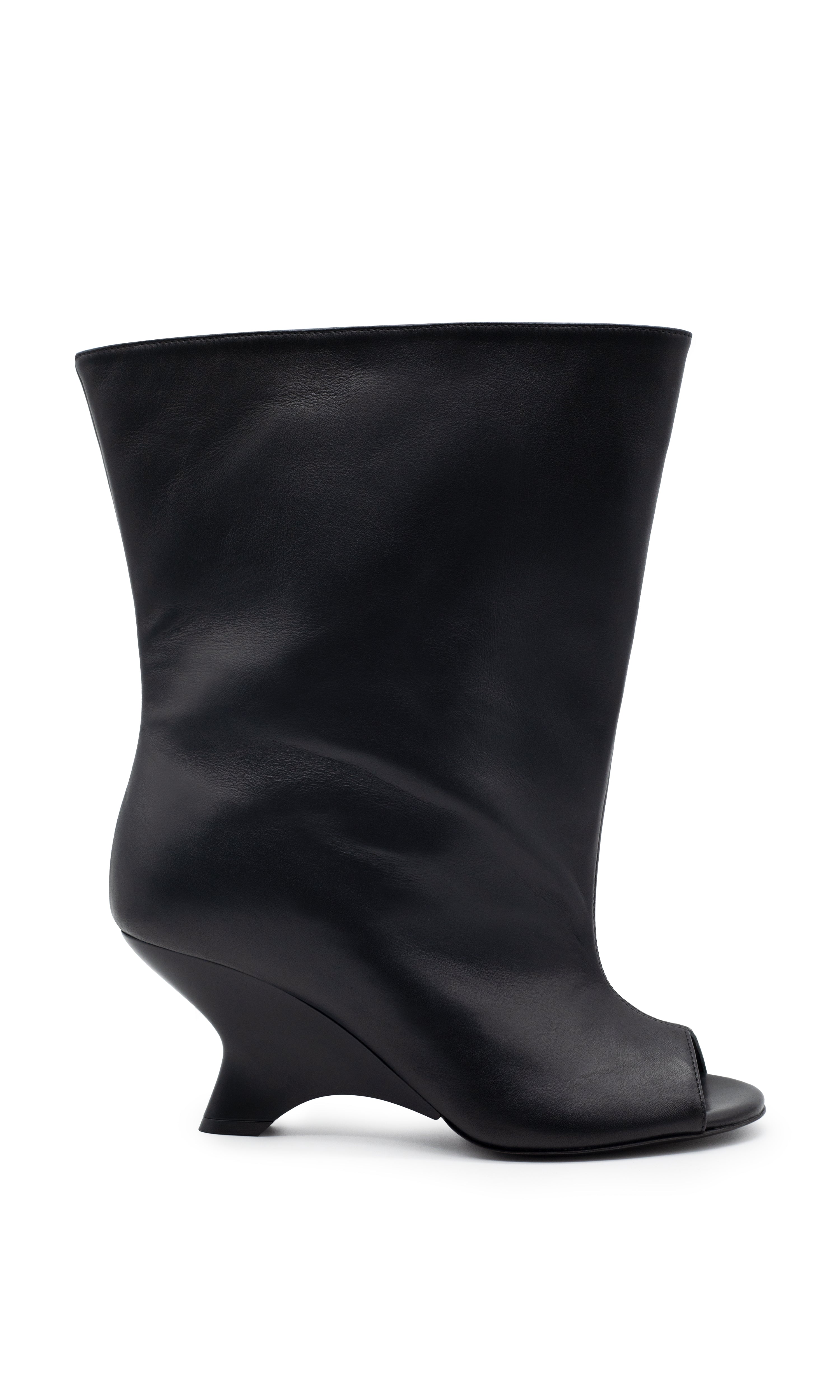 GIA BLACK CALF LEATHER