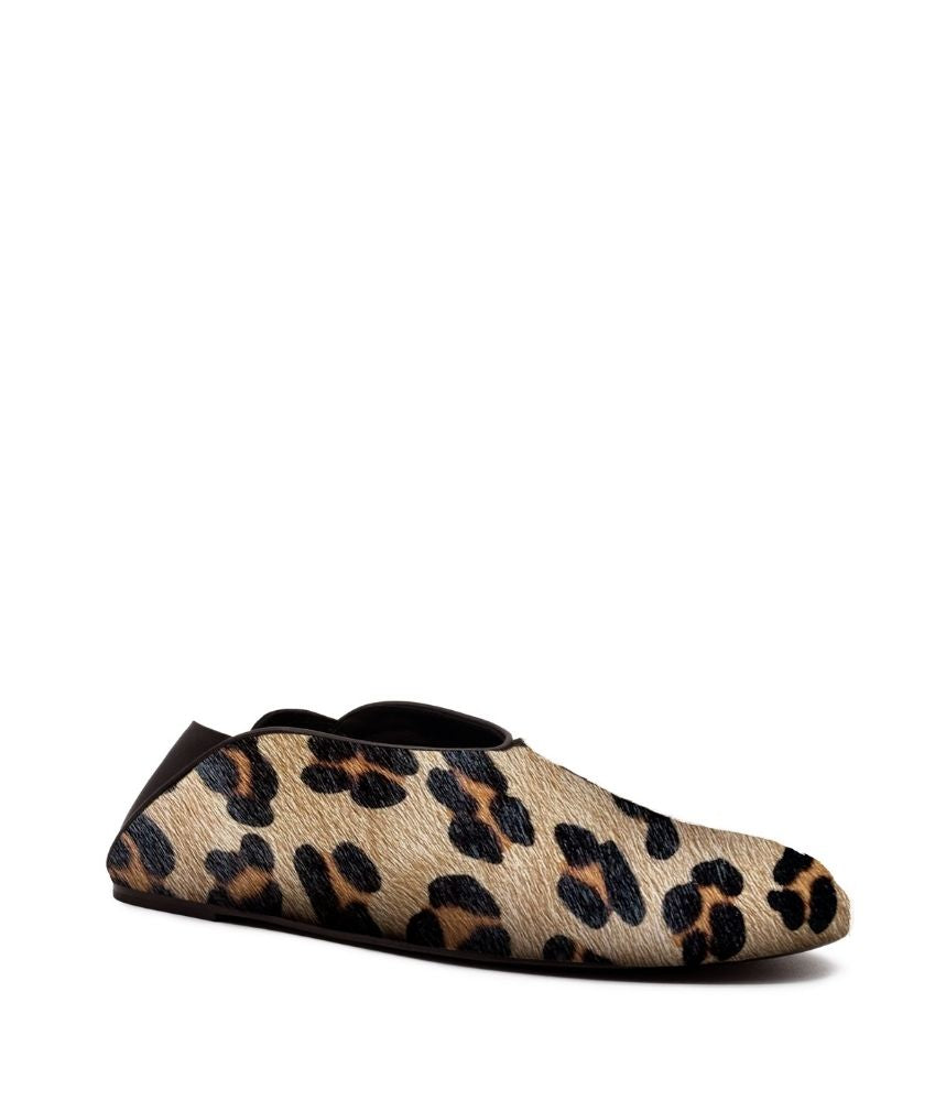 GRANNY SLIPPER IN LEOPARD