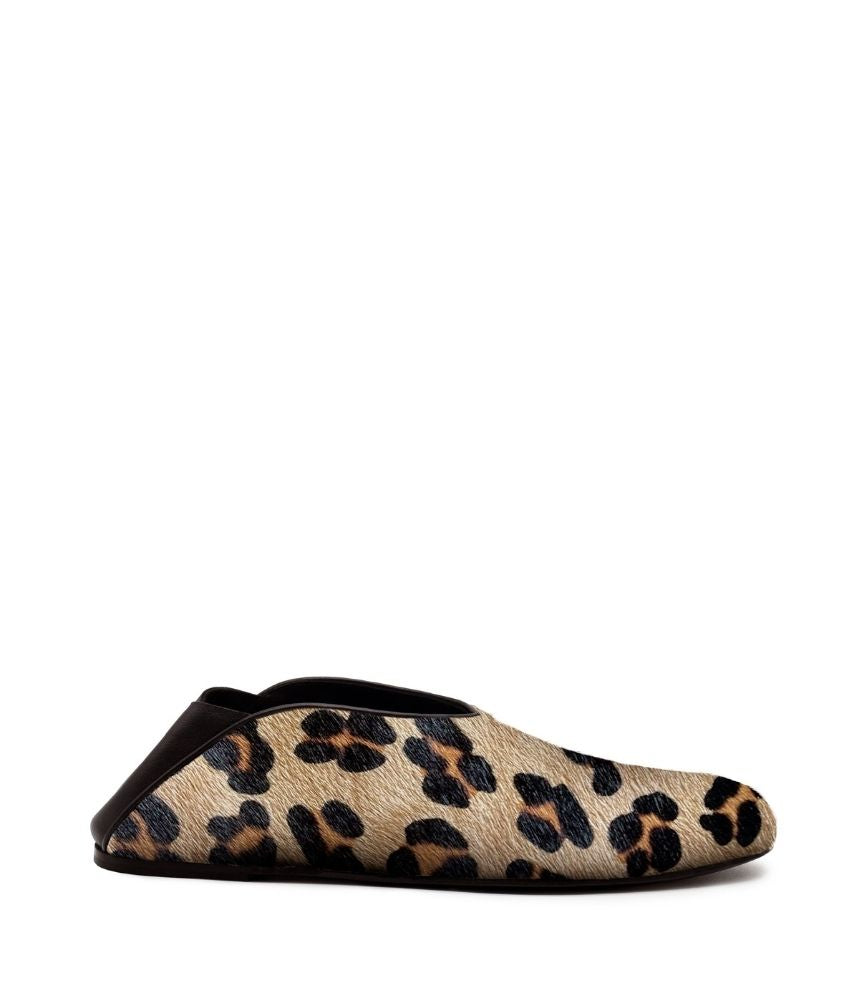 GRANNY SLIPPER IN LEOPARD