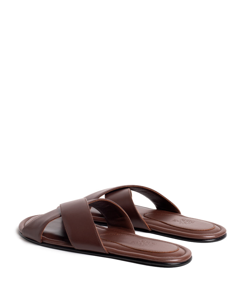 HINA CALF LEATHER IN TIRAMISU'
