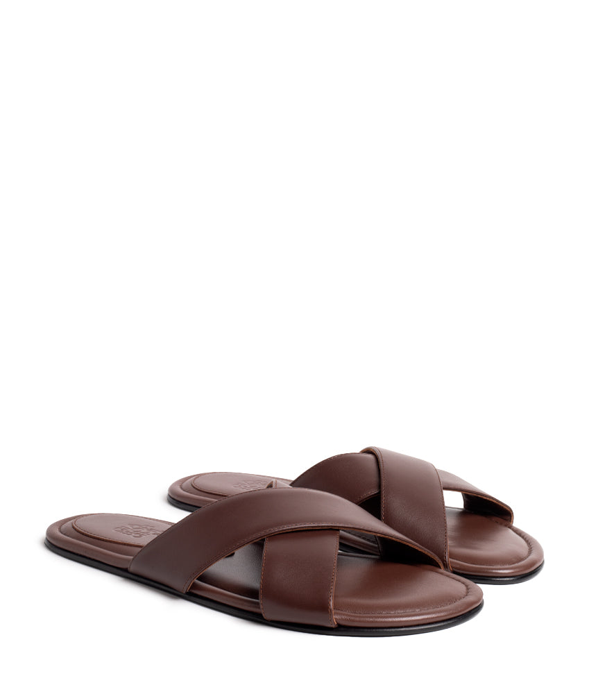 HINA CALF LEATHER IN TIRAMISU'