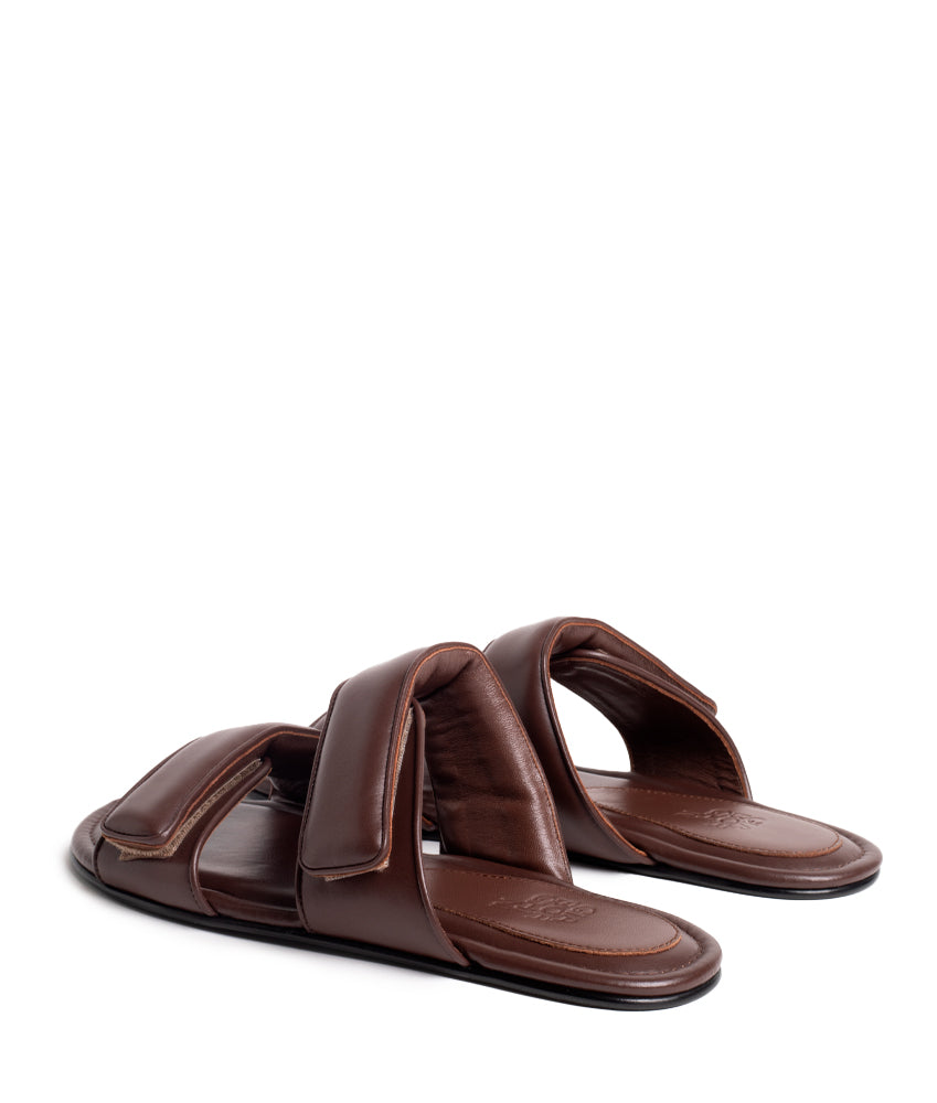 JULIENNE CALF LEATHER IN TIRAMISU'