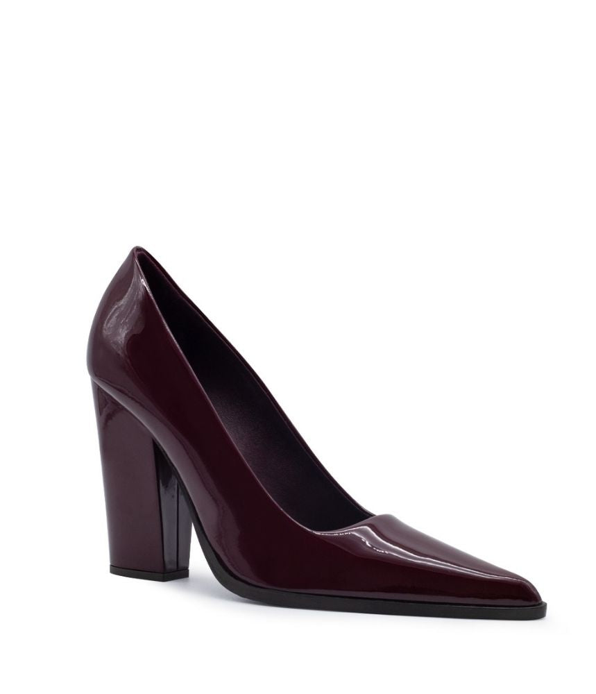 LYNN PATENT LEATHER IN BURGUNDY