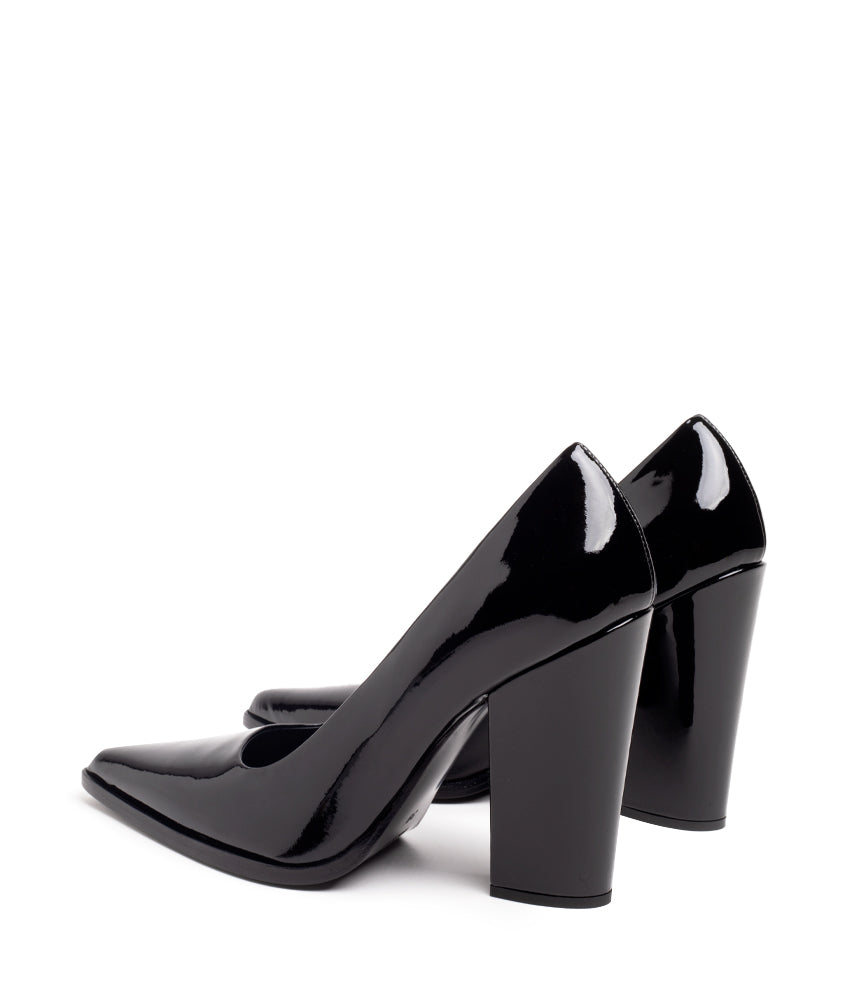 LYNN PATENT LEATHER IN BLACK