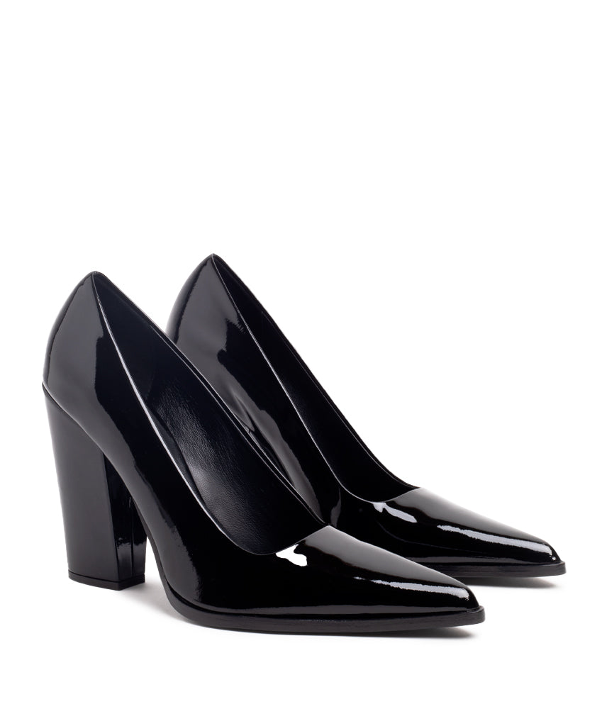 LYNN PATENT LEATHER IN BLACK