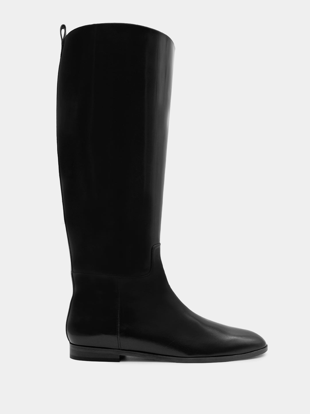 MARTA BLACK SHINY CALF LEATHER