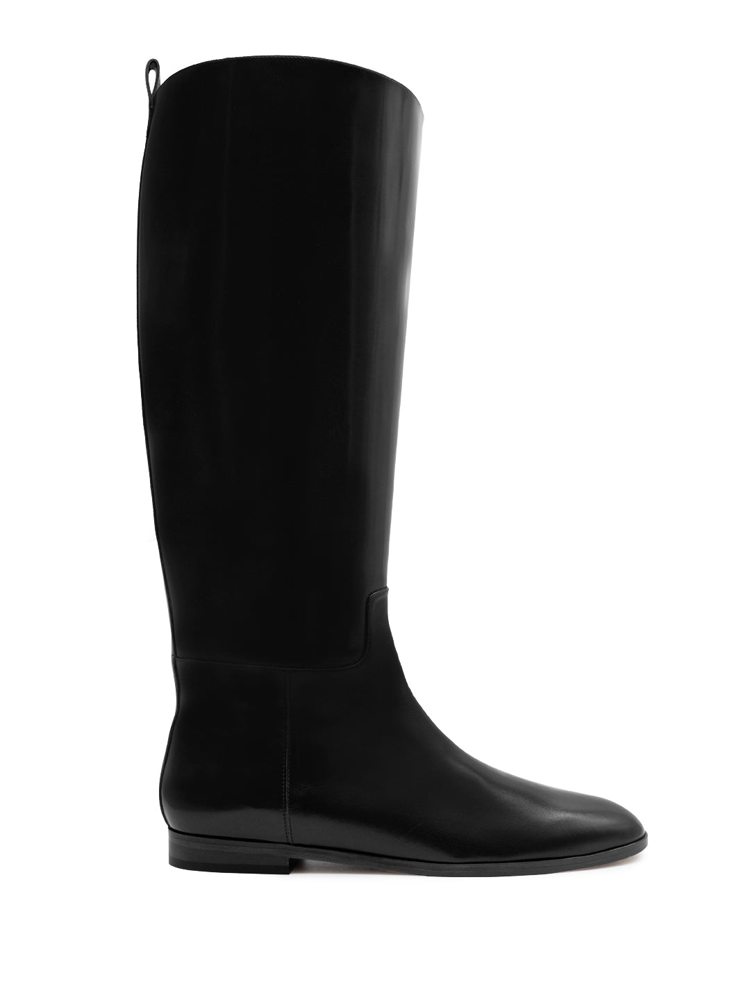 MARTA BLACK SHINY CALF LEATHER