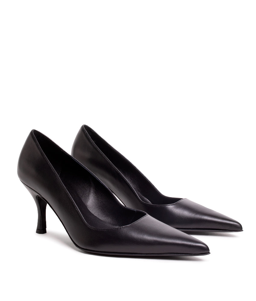 MONSERRAT NAPPA LEATHER IN BLACK
