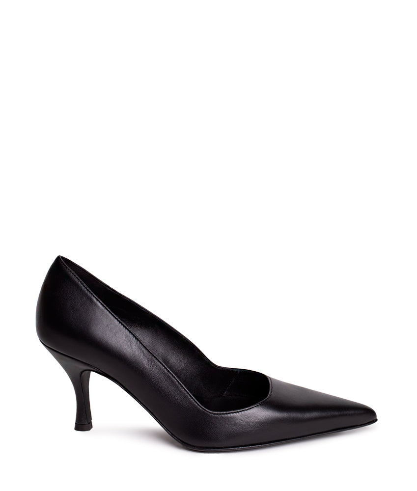 MONSERRAT NAPPA LEATHER IN BLACK