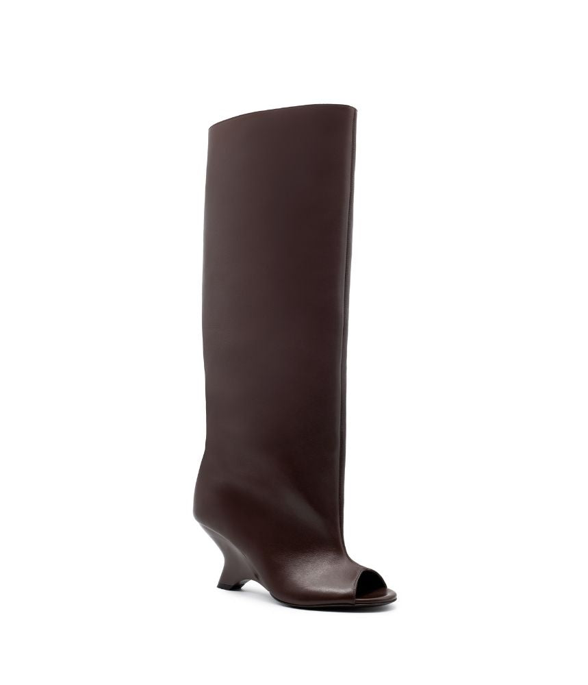 NINETTE CALF LEATHER IN BROWN