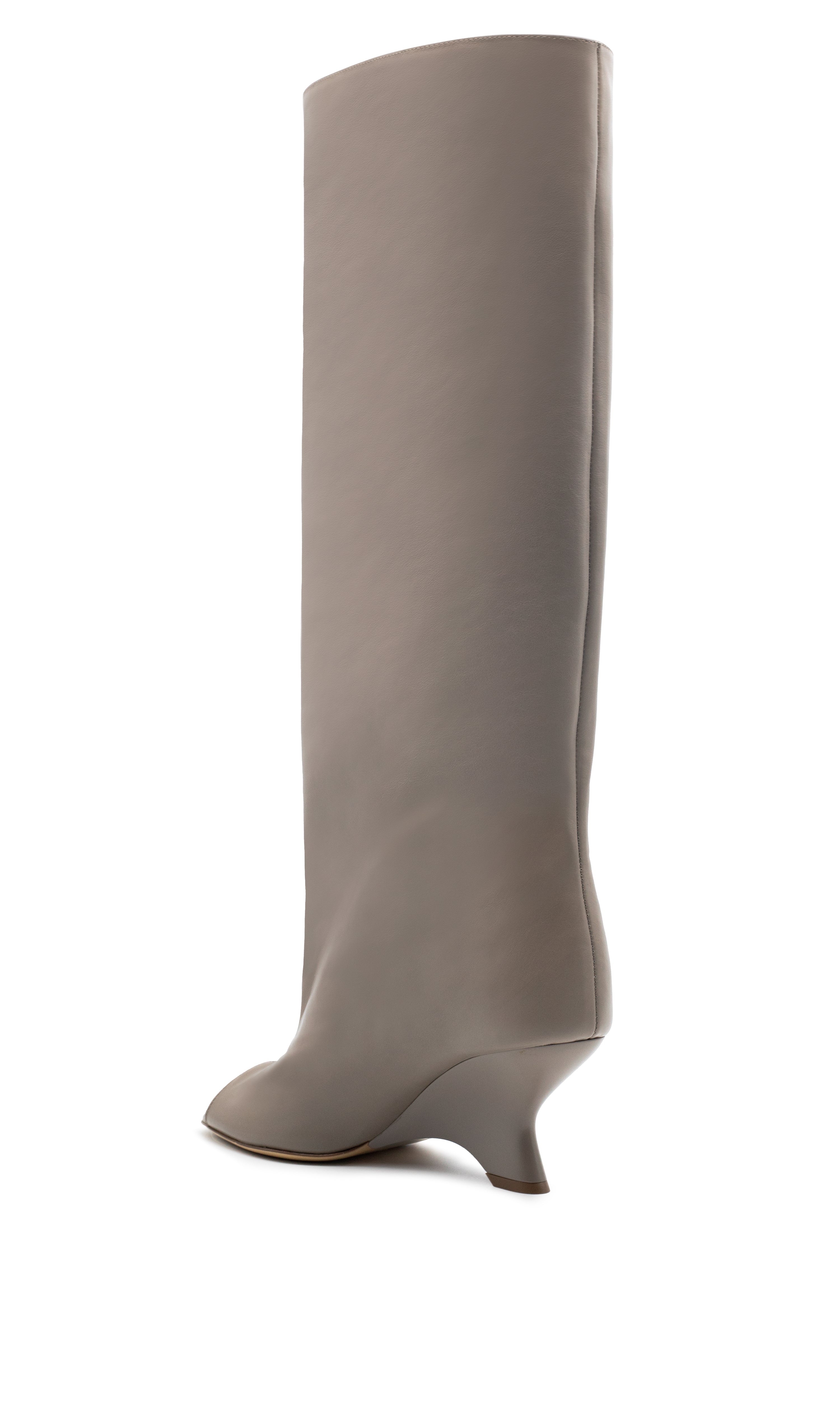 NINETTE CALF LEATHER TAUPE