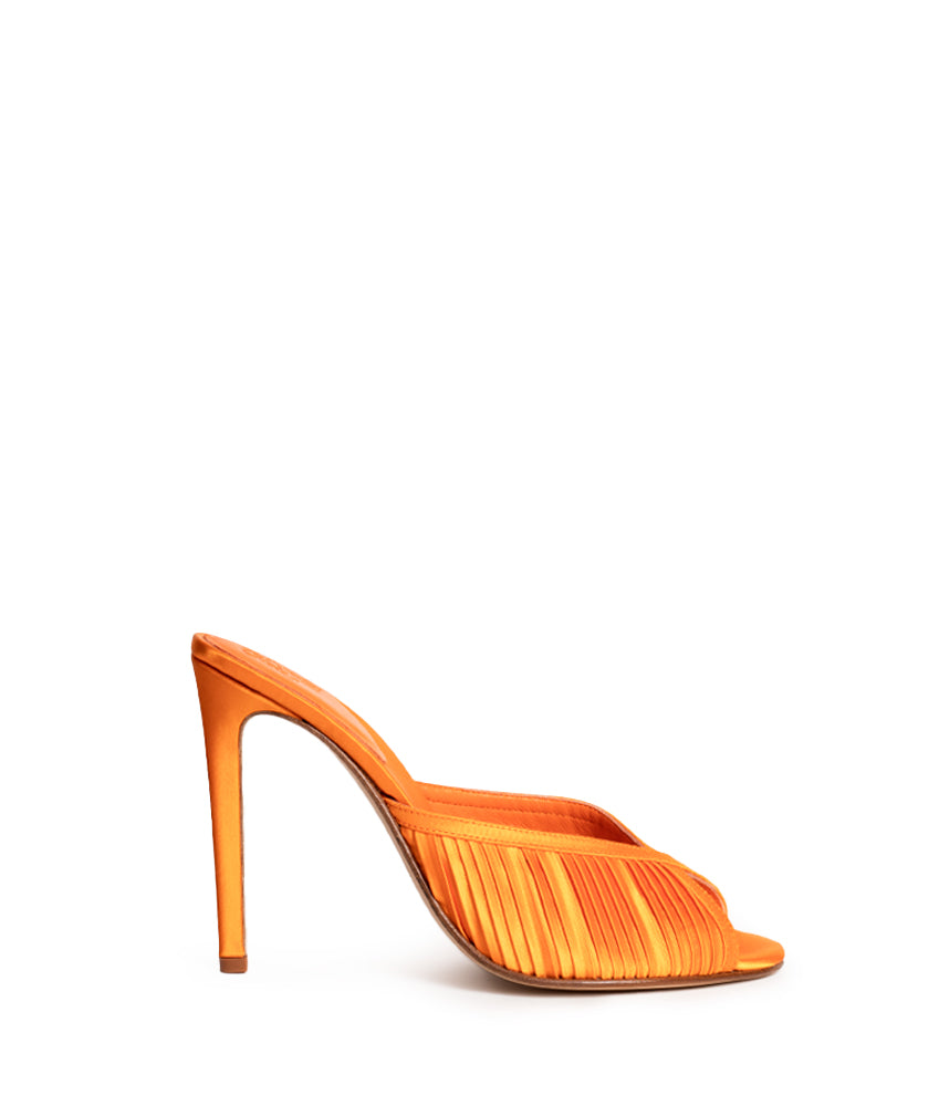 NOEMIE SATIN IN ORANGE