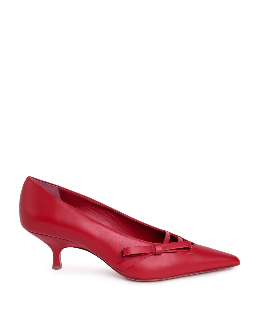 OLI CALF LEATHER IN CHERRY