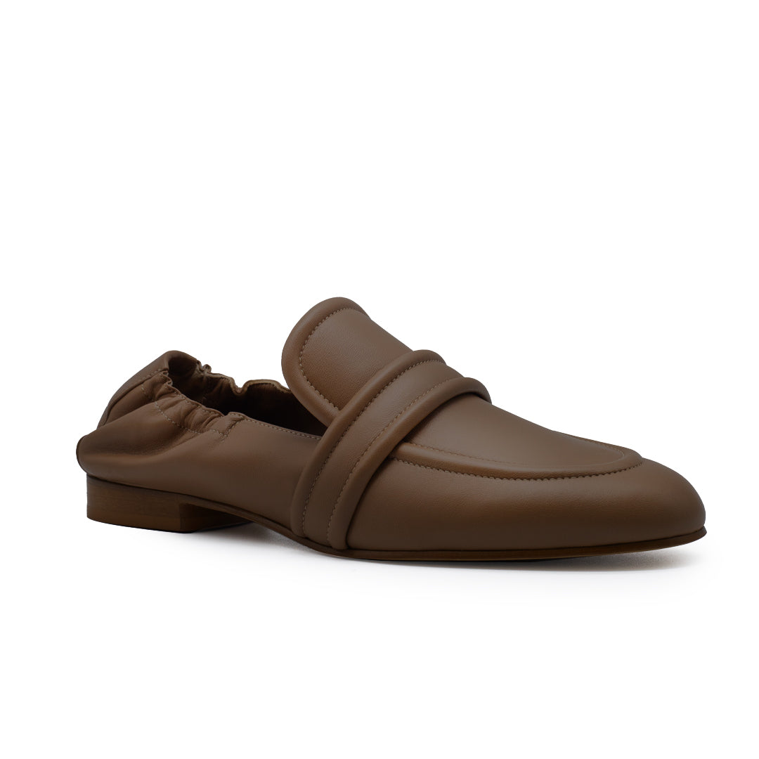 PAULA NAPPA LEATHER IN CHOCOLATE
