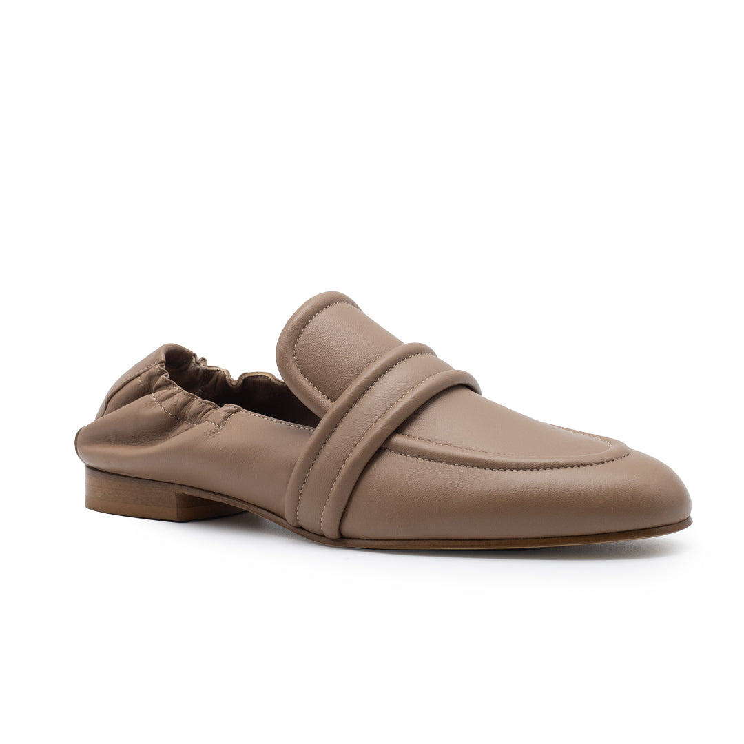 PAULA NAPPA LEATHER MOCHA
