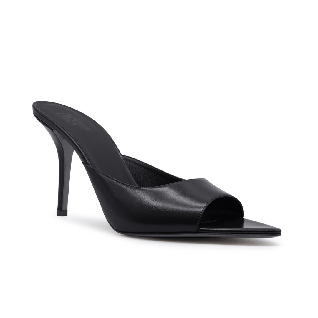 PERNI04 BLACK SHINY CALF LEATHER