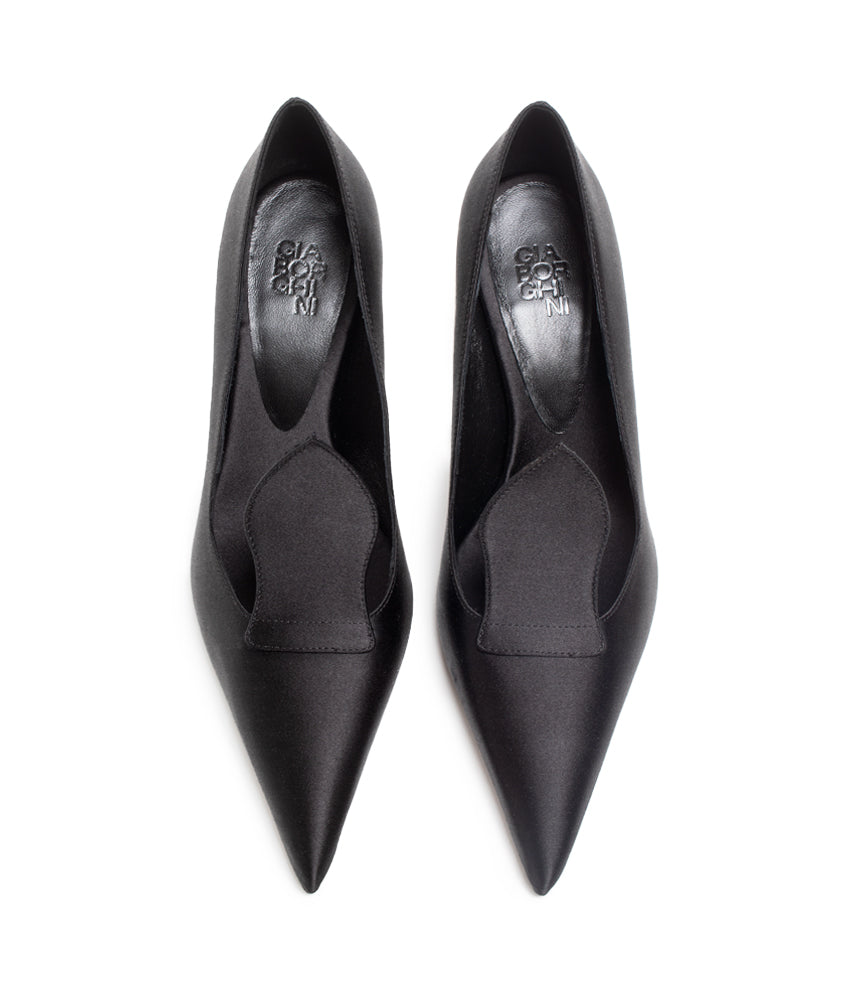 RENATA SATIN IN BLACK