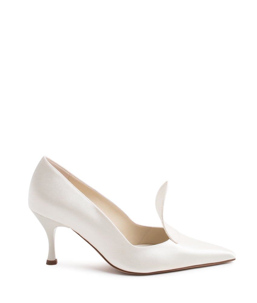 RENATA SATIN IN IVORY