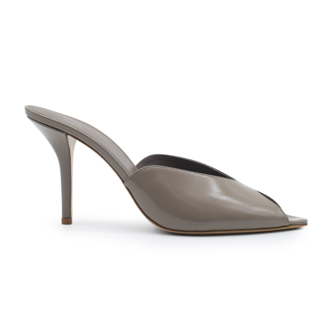 ROMI SHINY CALF LEATHER TAUPE