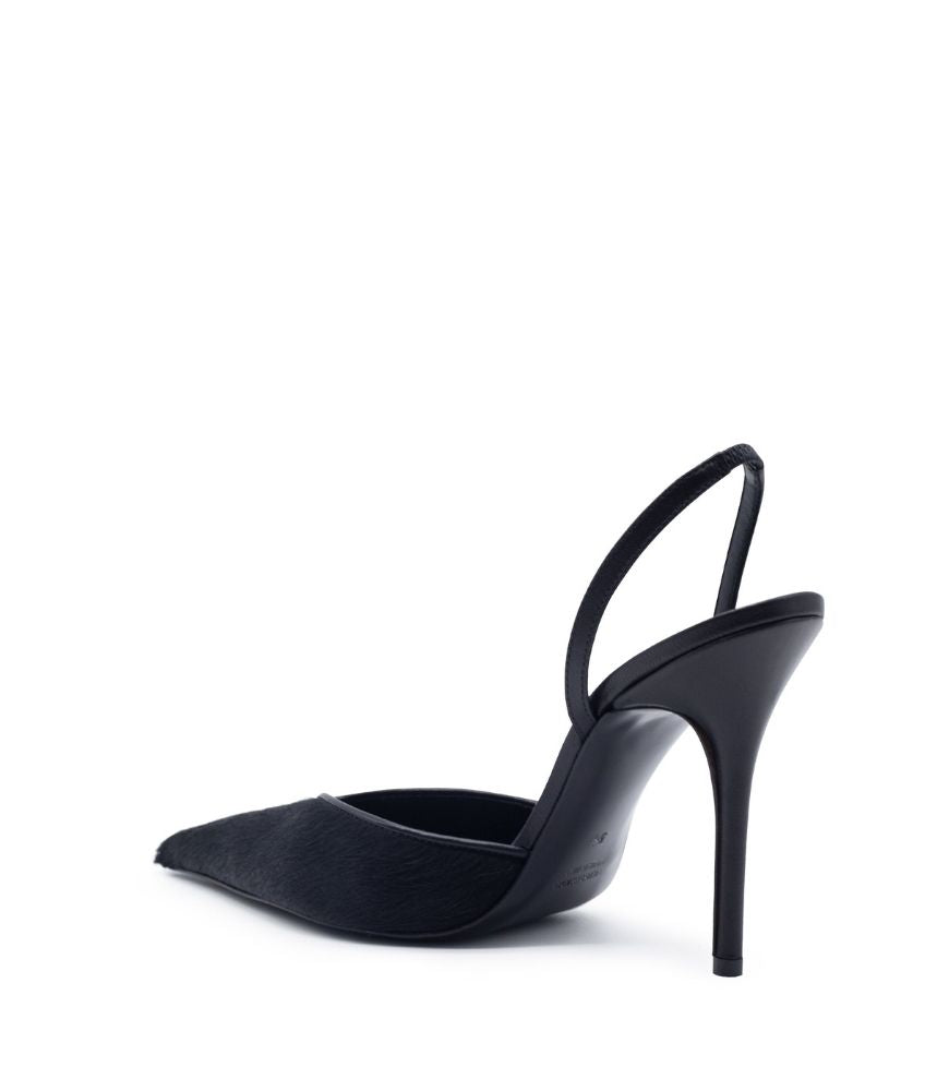 ROSE PONY LEATHER IN BLACK