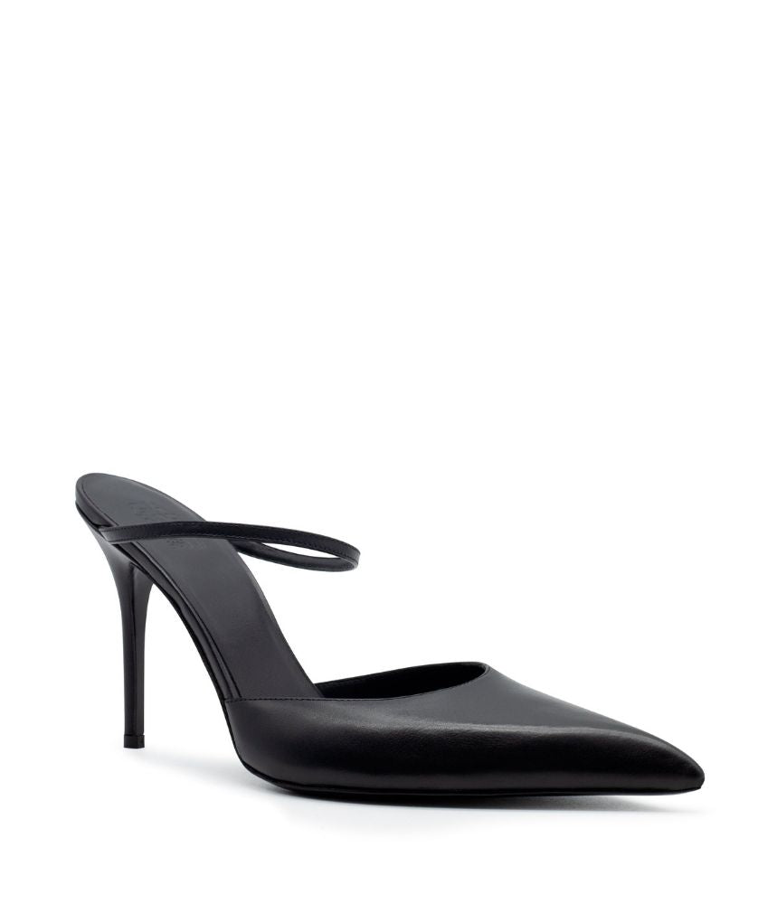 THE POINT LEATHER IN BLACK